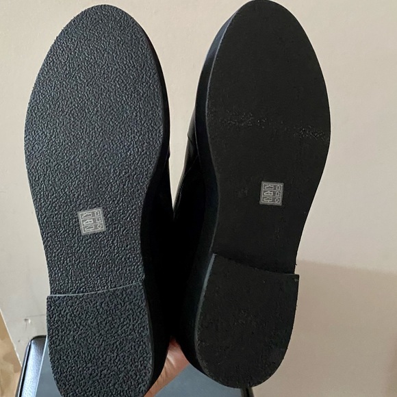 Eileen Fisher Nann Wedge Bootie in Leather Size 9 Sz 9 NIB New in box Black - Picture 11 of 12